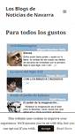 Mobile Screenshot of blogs.noticiasdenavarra.com