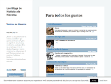 Tablet Screenshot of blogs.noticiasdenavarra.com